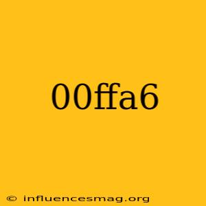 #00ffa6