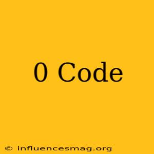 *#0*# Code