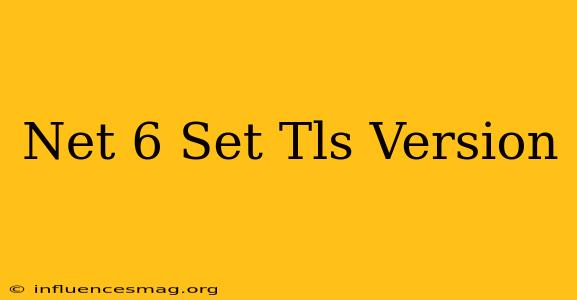 .net 6 Set Tls Version
