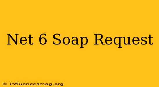 .net 6 Soap Request