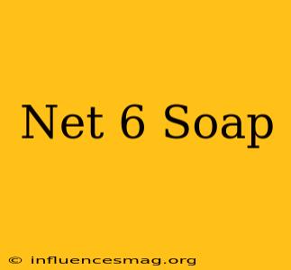 .net 6 Soap