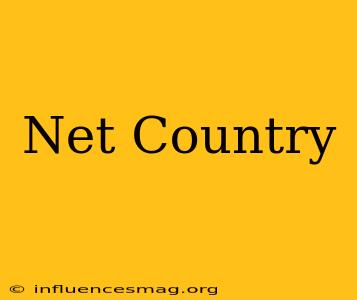 .net Country