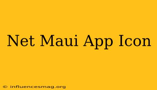 .net Maui App Icon