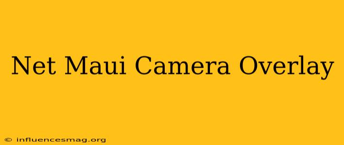 .net Maui Camera Overlay