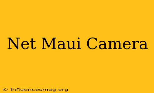 .net Maui Camera