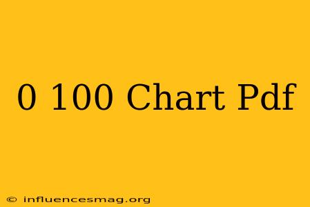 0-100 Chart Pdf