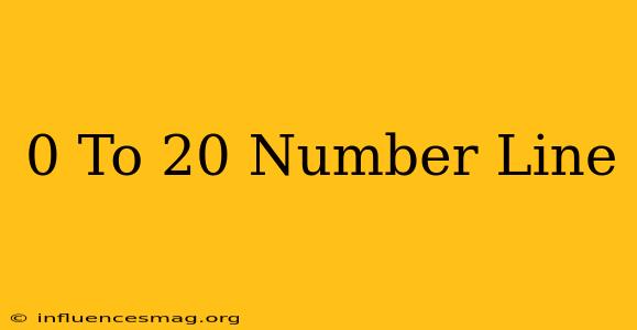 0 To 20 Number Line