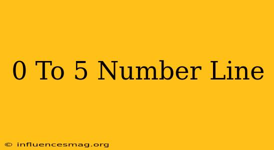 0 To 5 Number Line